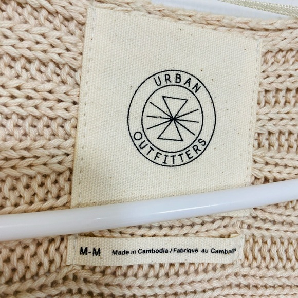 Urban Outfitters Ribbed Open Front Cardigan Size M - Picture 9 of 10